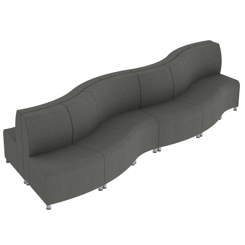 Ensemble de 12 chaises Pro Crest Connect, Gris ardoise