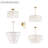 Oldmill 37" 15-Light Pendant