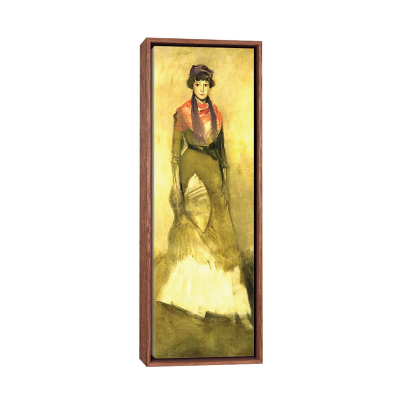 Print, 121.92 cm H x 40.64cm W x 4.445cm D, Classic Wood