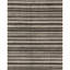 Striped Area Rug in Natural/Silver