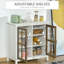 Buffet de cuisine avec portes en verre-75041347