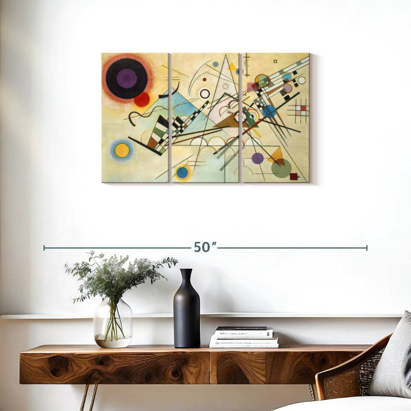 Avery Composition VIII, 20" H x 33" W