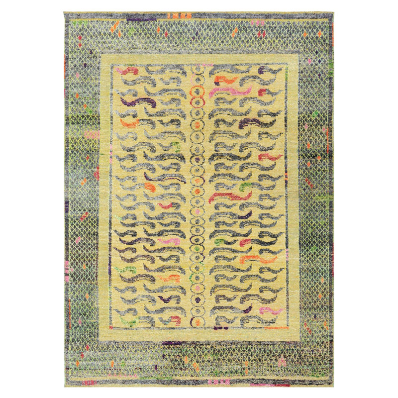 Silk Treasures One-of-a-Kind 5'2" X 7' Area Rug