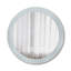 Huldar Glass Flat Wall Mirror