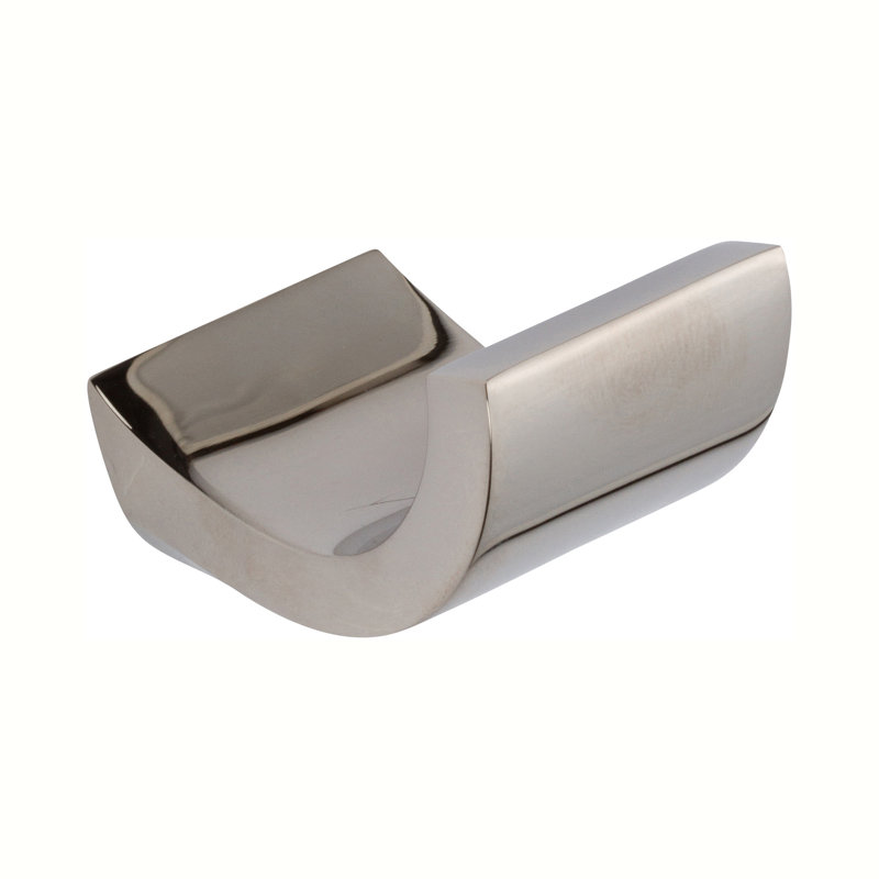 Cinu Single Robe Hook, Polished Nickel