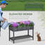 Wood Raised Garden Bed