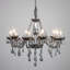 Ames Genuine Grey Crystal Chandelier-1592086304