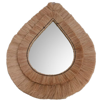 Tyrrel Rattan Novelty Wall Mirror