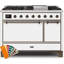 Majestic II 47.83" 5.02 Cu.Ft. Freestanding Dual Fuel with Griddle and Convection Oven-64707737-64707734