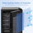 16.9'' 24 Bottles Wine Refrigerator (40°F To 65°F) With Upgraded Compressor Cooling Digital Temperature Control Mini Wine Cellar