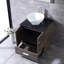 Ensemble de meuble-lavabo simple 24 po avec miroir Alderic