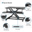 Adjustable Standing Desk Converter