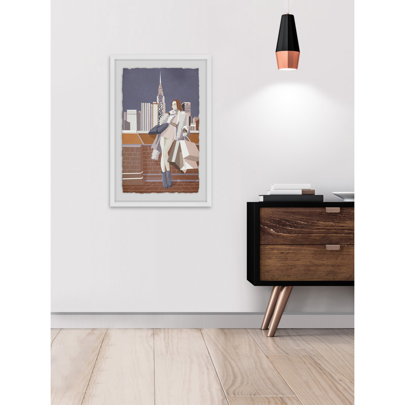 Empire Fashion - Single Picture Frame Print, 46 cm H x 30 cm W x 3.81 cm D