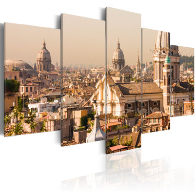 Rome, the Eternal City 5 Piece Wall Art Set on Canvas