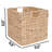2 Piece Wicker Storage Cube Basket Set-319806383