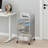 Rolling Storage Cabinet With Drawers-1206046758