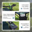 Chaise de camping pliante surdimensionnée renforcée en X avec porte-gobelet-468565105-443962747