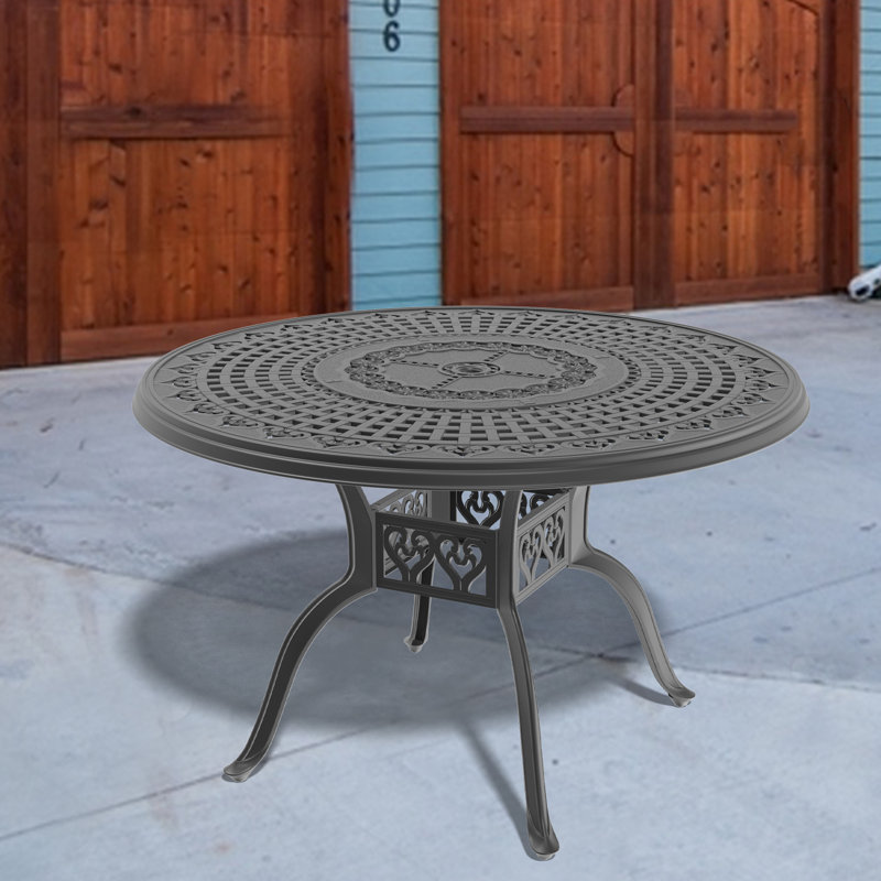 Table de salle à manger extérieure Amaurys