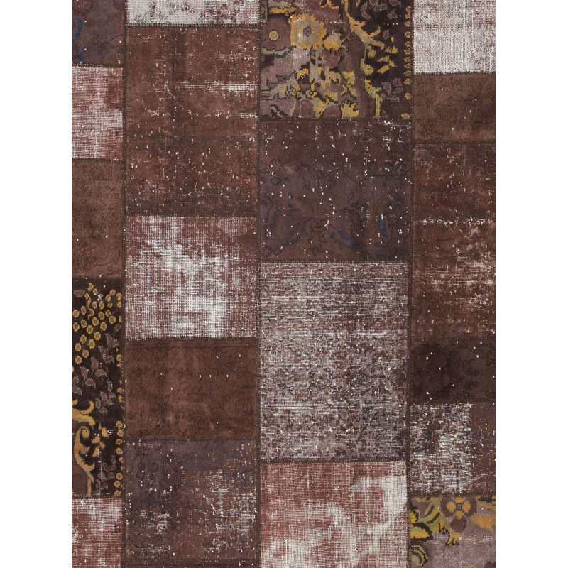 Tapis rétro patchwork turc