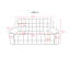 Canapé inclinable manuel 79,9 po avec porte-gobelet rabattable-116620080