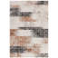 Abrienne Soft Lines Orange/Grey/Black Rug-770605512