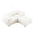 Chenille blanche