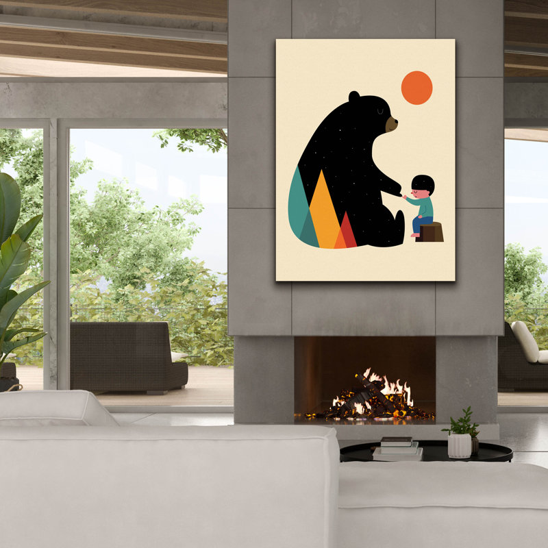 «Promise» par Andy Westface, H 54 po x l 40 po x P 1,5 po