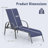 Outdoor Metal Chaise Lounge-1270451395