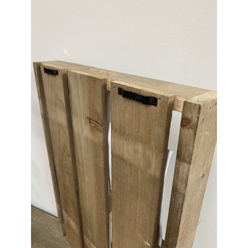 Cadre photo en bois Bressler, Bois naturel