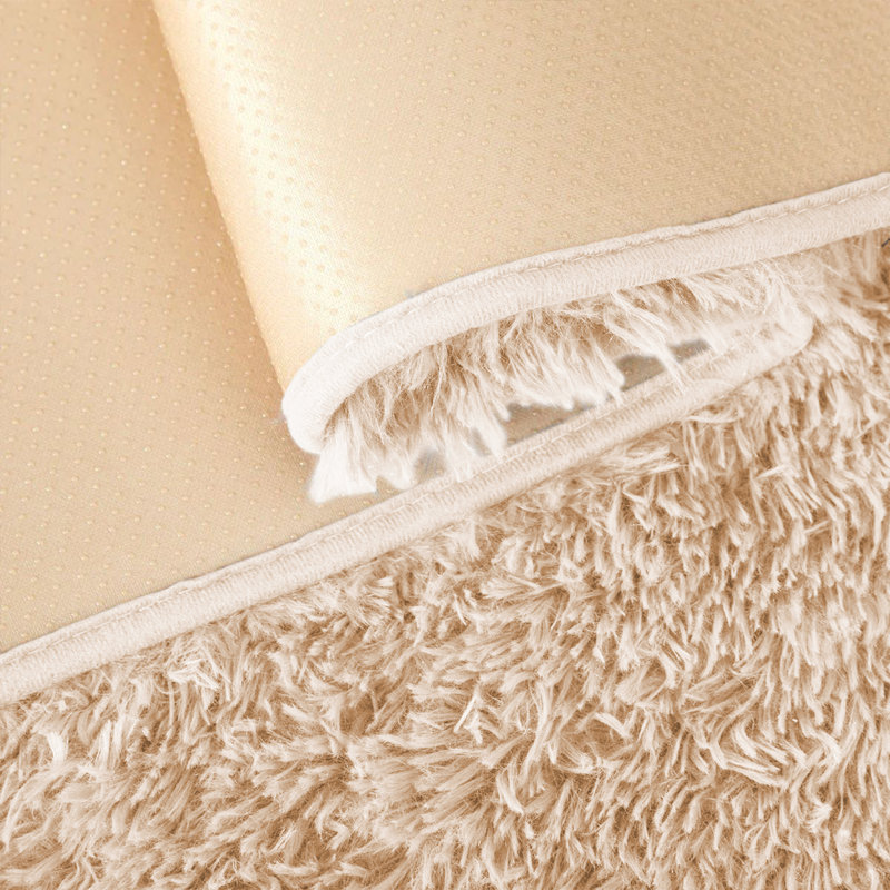 Machine Tufted Shag Area Rug, Rectangle 80 x 150cm