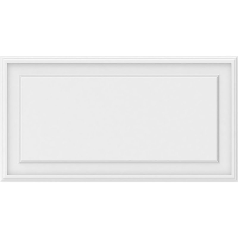 Legacy Raised Decorative Wall Panel, 18"H x 34"W x 0.63"D