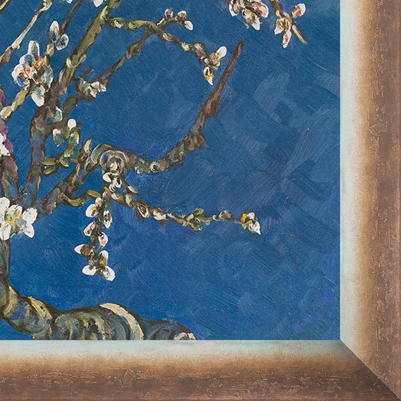 "Branches of a Almond Tree in Blossom", reproduction d'art sur toile, H 24 po x l 28 po x P 2 po, Spoleto