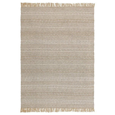 Schaffer Geometric Flatweave Area Rug
