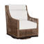 Outdoor Peninsula Gliding Wicker/Rattan Chair with Cushions-371135333-301233518-396858731