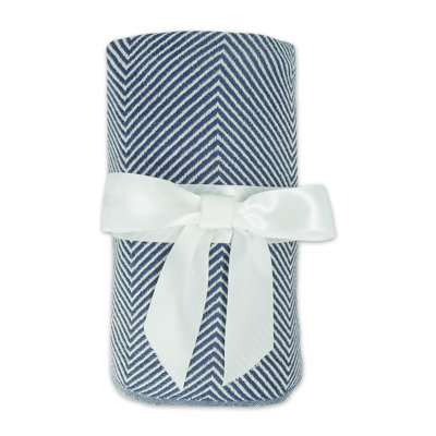Jeté à chevrons 100% coton Vincenza