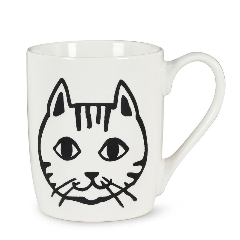 Tasse à café Simple Face de chat