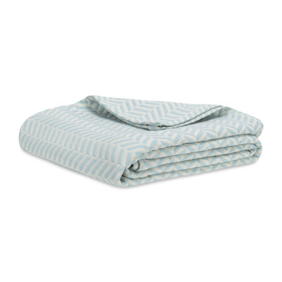 Shore Chevron Queen Blanket