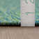 Modern Outdoor Geometric Area Rug, Non-Slip Washable Carpet