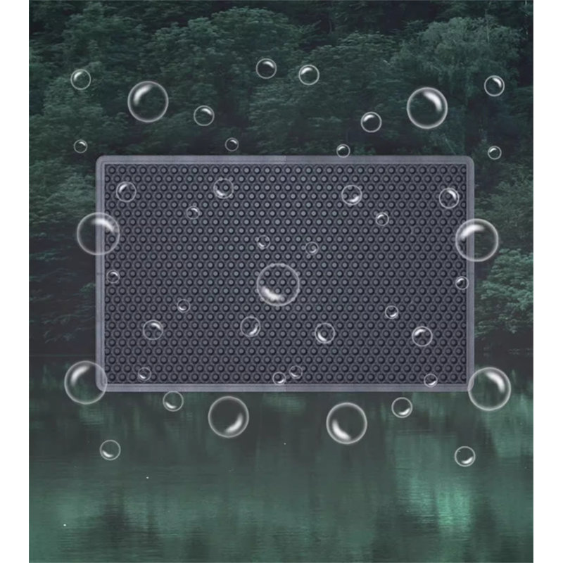Tapis de litière en plastique, H 0,11 po x l 47,24 po x P 30,31 po