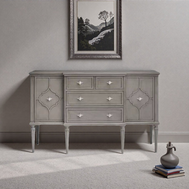 Premium Gray Sideboard