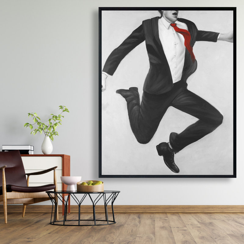 «Happy Classic Man», reproduction sur toile