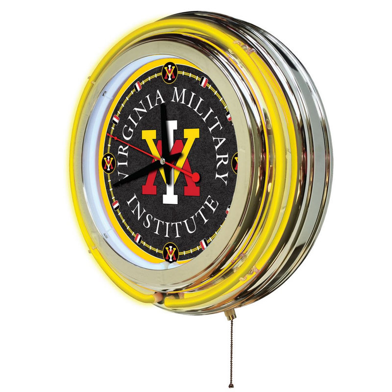 Horloge murale 15 po NCAA, Virginia Military Institute