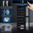 39-Bottle Wine Refrigerator & Beverage Cooler – Adjustable Shelves, Digital Temperature Contro, Built-In or Freestanding
