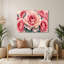«Botanical Desert Rose», art mural en métal-77283572