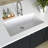 32 in. x 19 in. Quartz Undermount Single Bowl Kitchen Sink-89728279