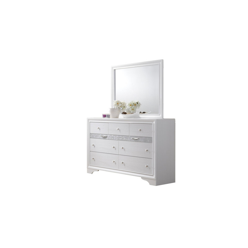 Commode 7 tiroirs Traditional en bois