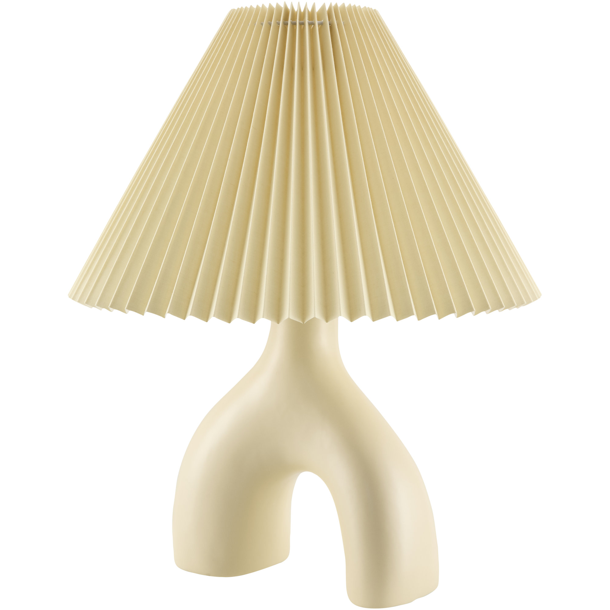 Celes Table Lamp, Cream, Cream