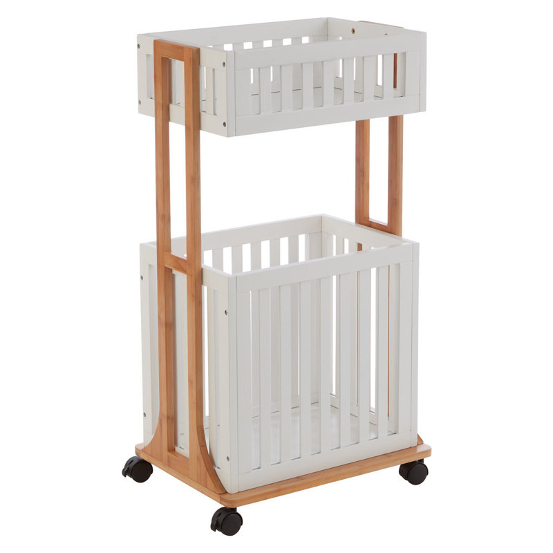 Bailar Solid Wood Bar Cart