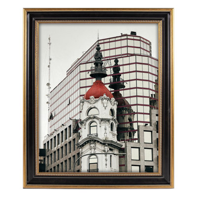 Black Gold Poster Frame Without Mat