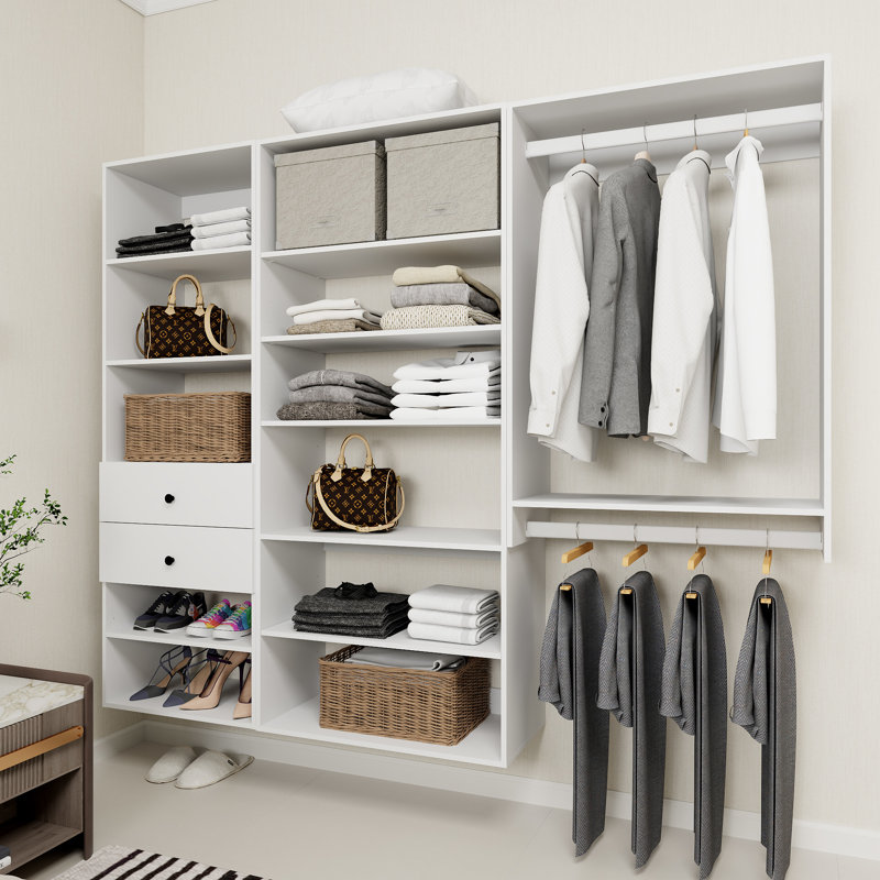 Ercie 86.62'' Closet System